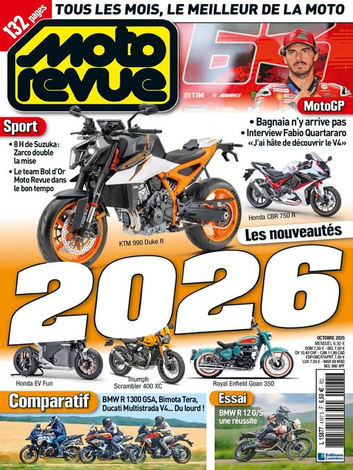 Title details for Moto Revue by Editions Lariviere SAS - Available